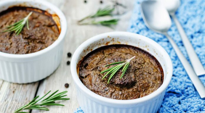 Soufflé de Noël au foie gras au Thermomix