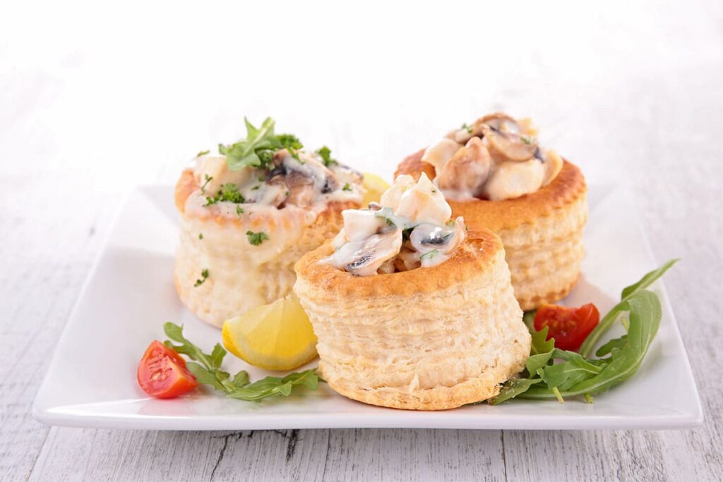 Vol au vent (bouchée à la reine) au Thermomix