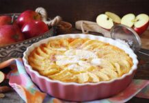 Clafoutis aux Pommes Caramélisées