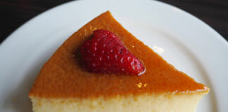 Flan léger à la vanille