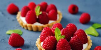 Tartelettes à la framboise