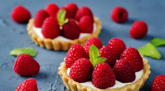 Tartelettes à la framboise