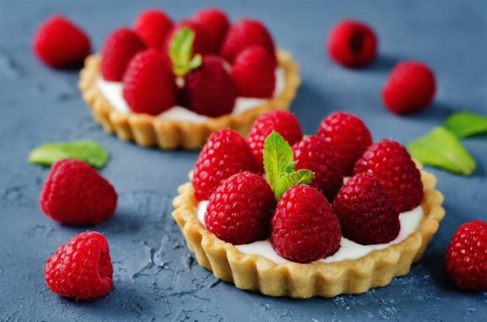 Tartelettes à la framboise