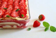 Tiramisu aux fruits rouges