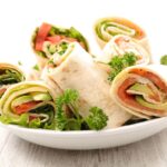 Wrap au saumon et avocat