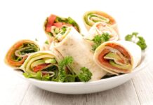 Wrap au saumon et avocat