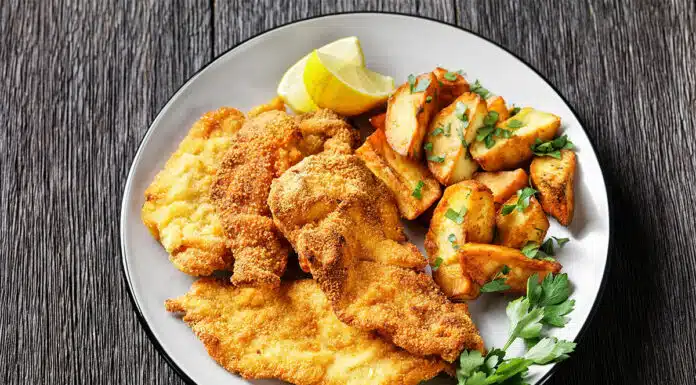 Escalopes de Poulet Panées au Four