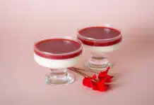 Panna cotta de la saint valentin au Thermomix