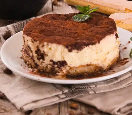 Cheesecake au café