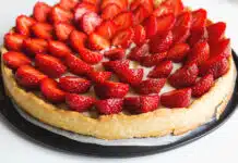 Délicieuse tarte aux fraises