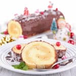 Bûche de Noël à la Crème