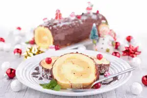 Bûche de Noël à la Crème