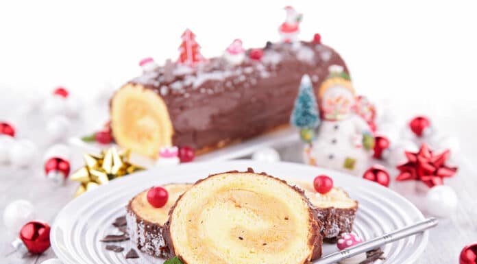 Bûche de Noël à la Crème